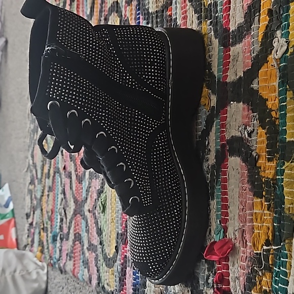 MADDEN NYC Studded Combat Boots Size 6 - Picture 4 of 7